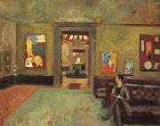 A Room in the Second Post-Impressionist Exhibition(The Matisse Room) Roger Fry